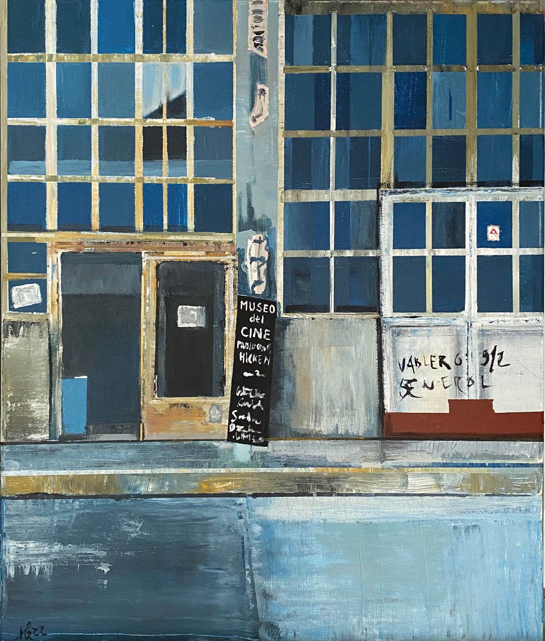 Akrylmaleri - Heidi Leonhard